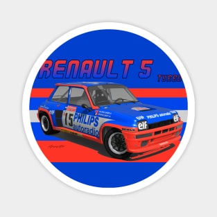 Renault 5 Turbo Group B Magnet